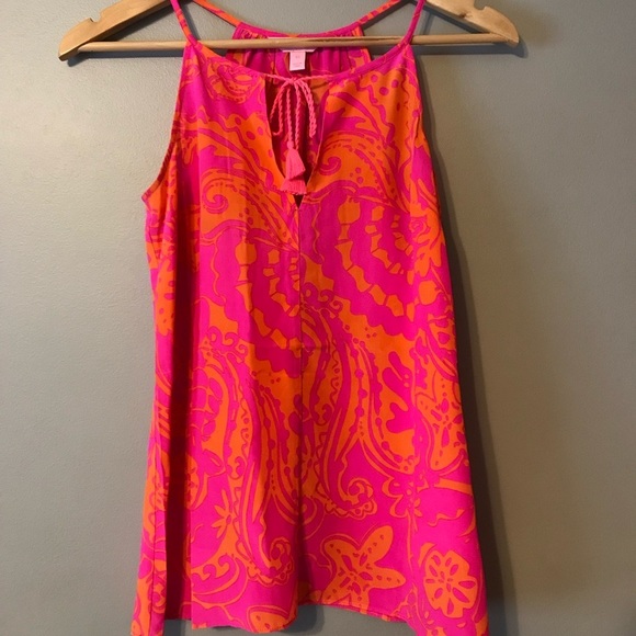 Lilly Pulitzer Finn Silk Tank - XS - Picture 3 of 6